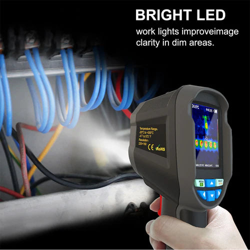 IR Infrared Thermal Imager 2.8 inch display Handheld Digital 32x24 Thermography Camera HT-04D