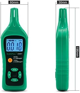 Formaldehyde Meter Air Quality Detector Analyzer Temperature & Humidity PU68