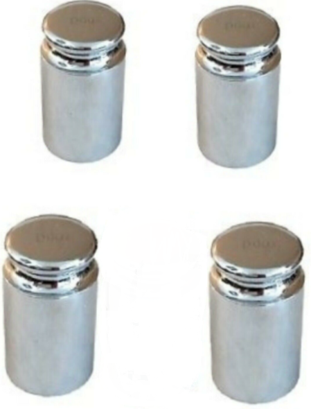 Calibration Weight 500g x 4 Precision Chrome Plated Steel for Balance Scales