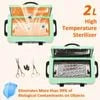 Autoclave 2L Medical Dry Heat Sterilizer Disinfection Machine 220V Lime Green Colour