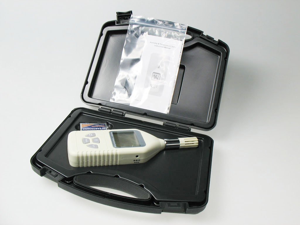 Humidity & Temperature Logger Meter Tester Reader Measures LCD GM1360A Benetech