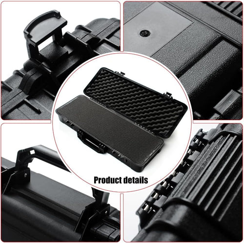 Waterproof Shockproof Hard Tool Case with Foam Insert 305x165x105mm