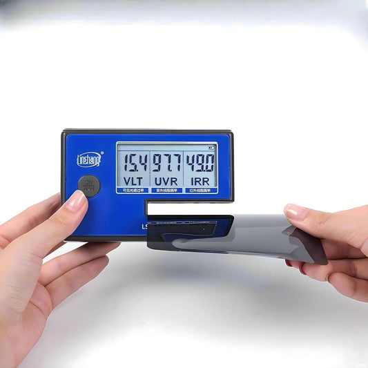 Window Film Tint Meter Glass IR UV VL Infrared Visible Light Tester LS162A