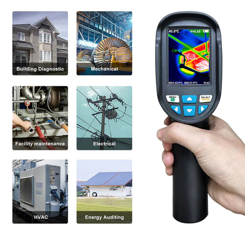 IR Infrared Thermal Imager 2.8 inch display Handheld Digital 32x24 Thermography Camera HT-04D
