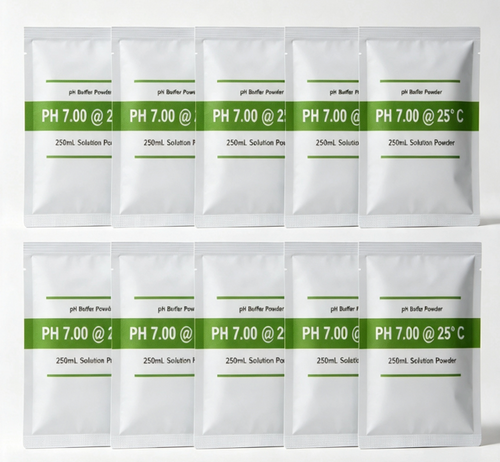 10 x pH 7.00 @ 25'C Buffer Powders Satchels to make 250ml solutions