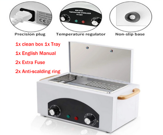 Autoclave 2L Medical Dry Heat Sterilizer Disinfection Machine 220V