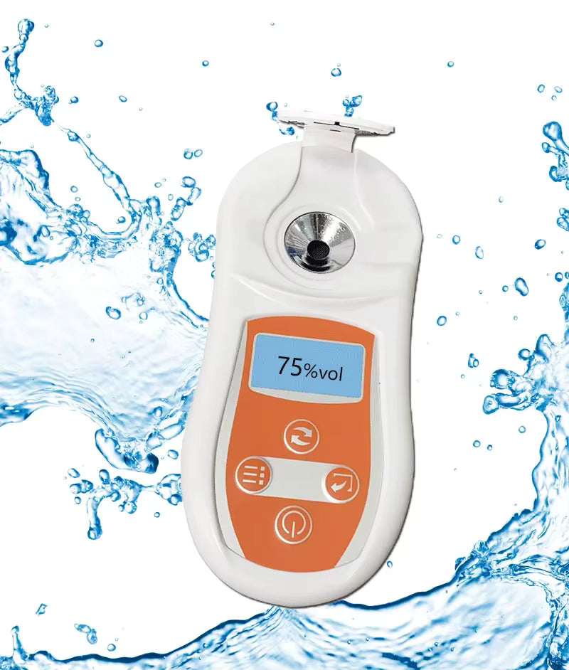 Refractometer Alcohol 0‑75% Digital High Accuracy Tester Meter PAL-109