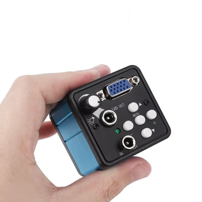 13MP VGA Digital Microscope Camera with Light HD Industrial Electronic Camera