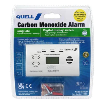 CARBON MONOXIDE ALARM CO GAS MONITOR DETECTOR GAUGE PD04
