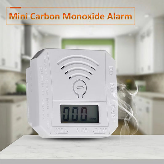 CARBON MONOXIDE ALARM Minni CO Detector Battery Alarm CO-MB1