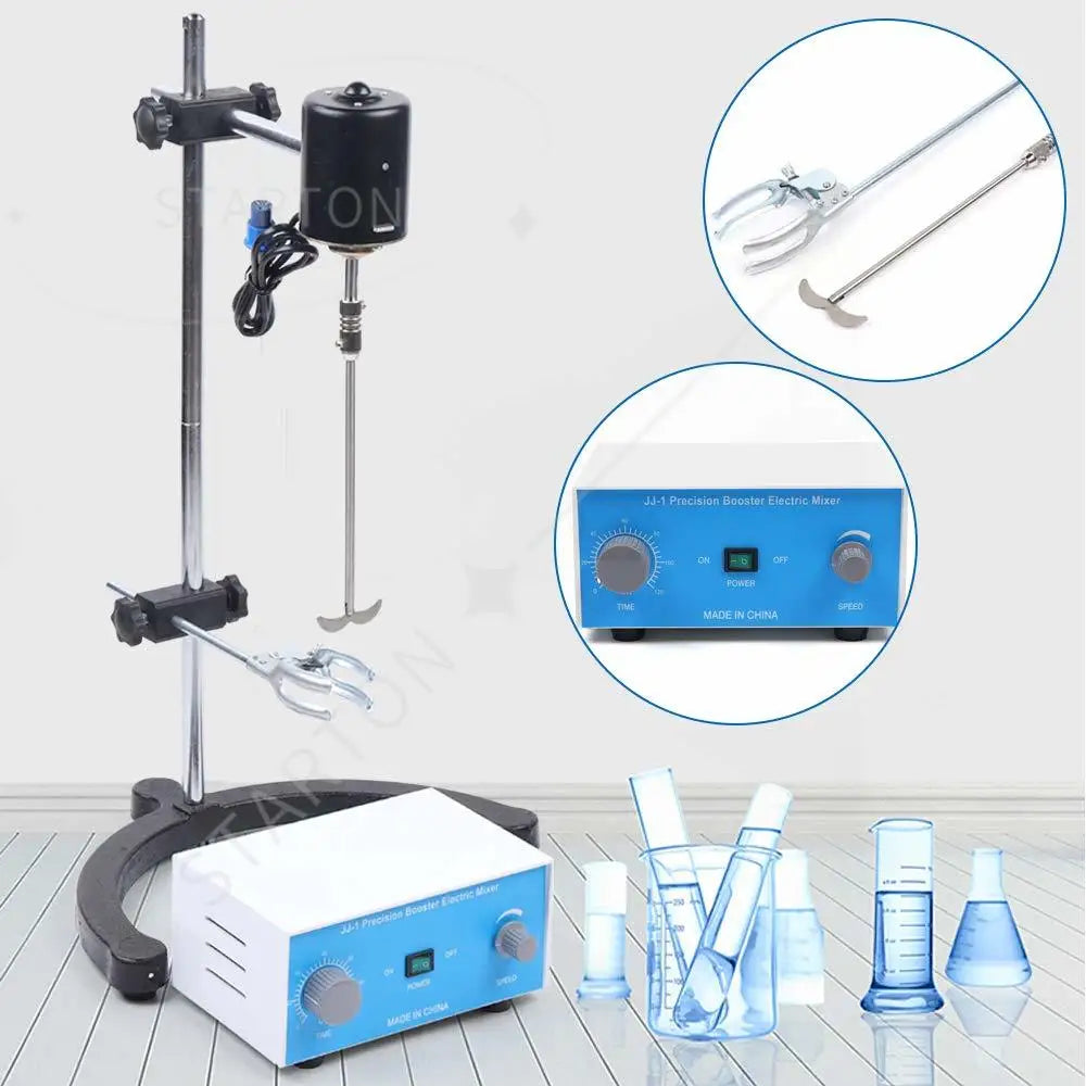 Electric Overhead Stirrer Mixer Variable Speed 100w 200-2600 RPM