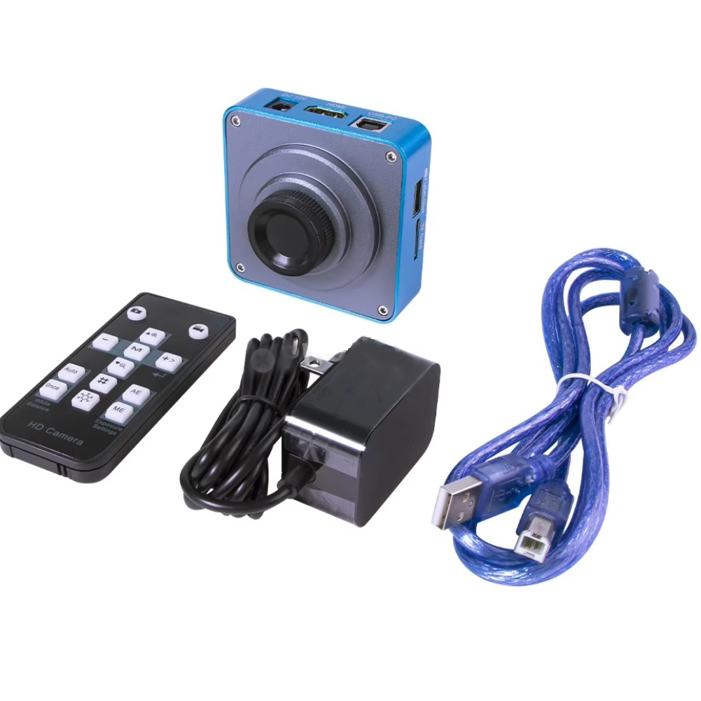 24MP 2K HDMI USB Microscope Camera 60FPS HD Video for Phone Chip Repair