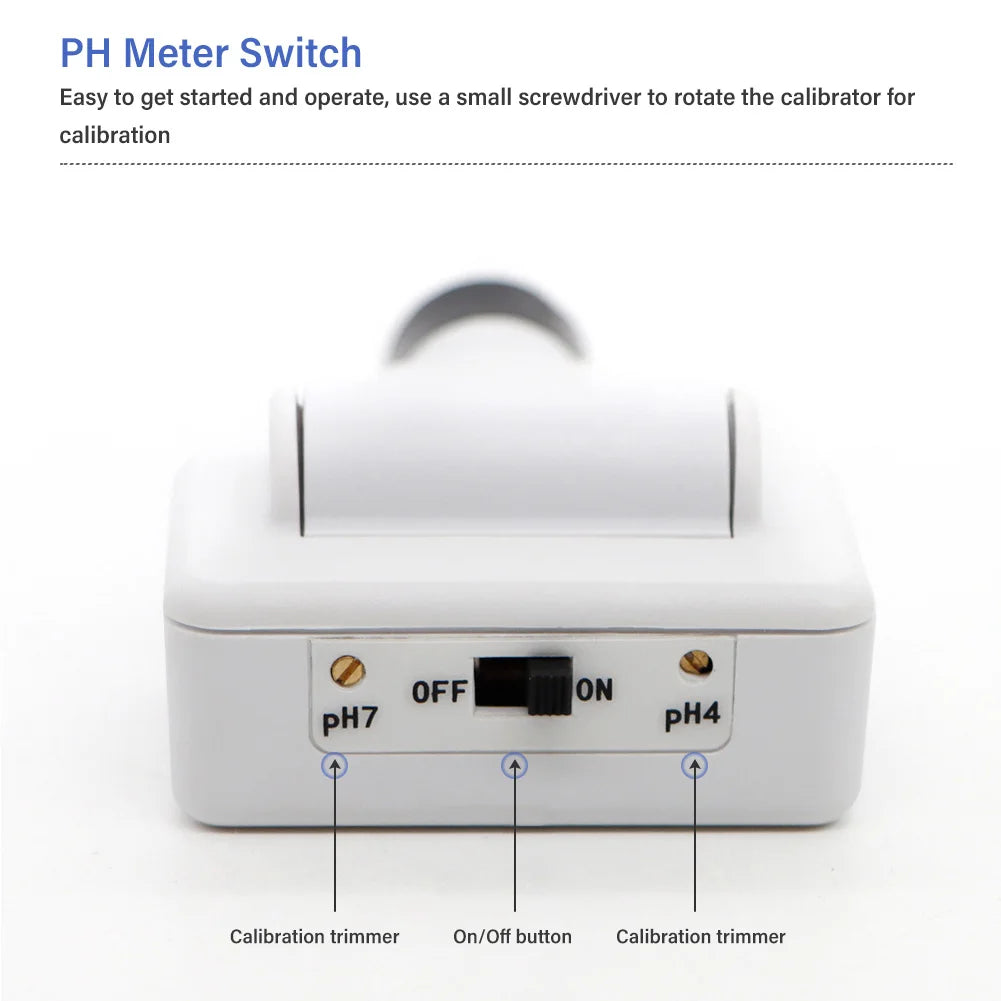 PH Meter Flat End Tip ATC Digital 0.00~14.00 High Accuracy