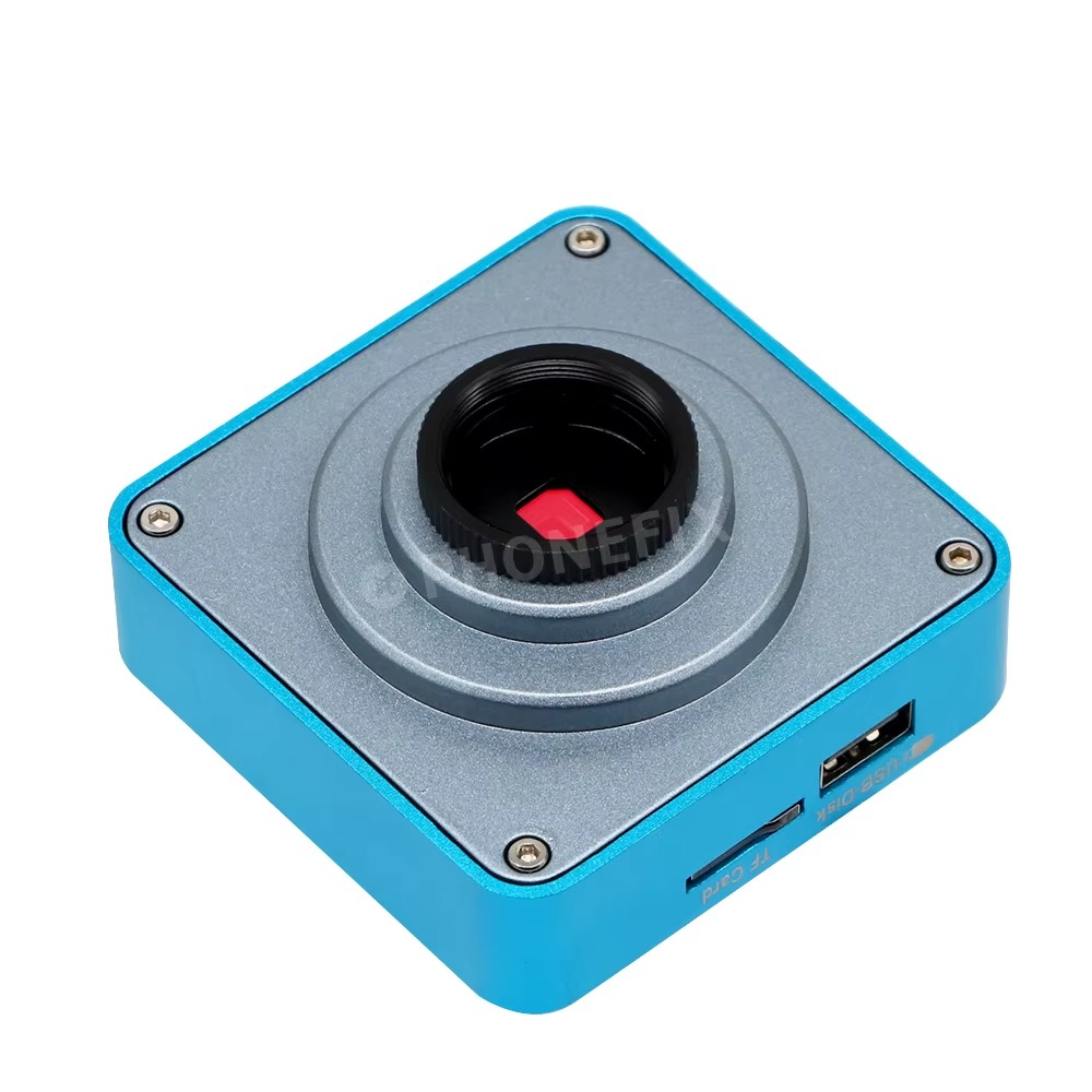 24MP 2K HDMI USB Microscope Camera 60FPS HD Video for Phone Chip Repair