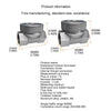 Flow Meter Diesel Pump Fuel Kerosene Liquid Gauge Water Sensor 1