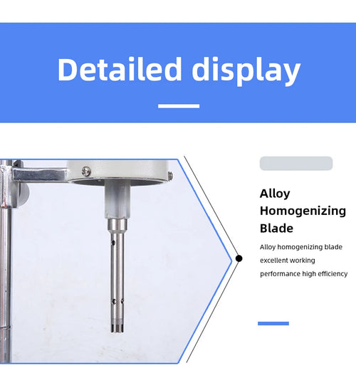 Homogenizer Lab High Speed Emulsifier Tissue Grinder Mixer For Laboratory Use
