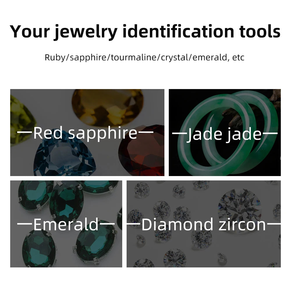 Gem Emerald Gemstone Refractometer Instrument Jewellery Tool For Gemstone Identification
