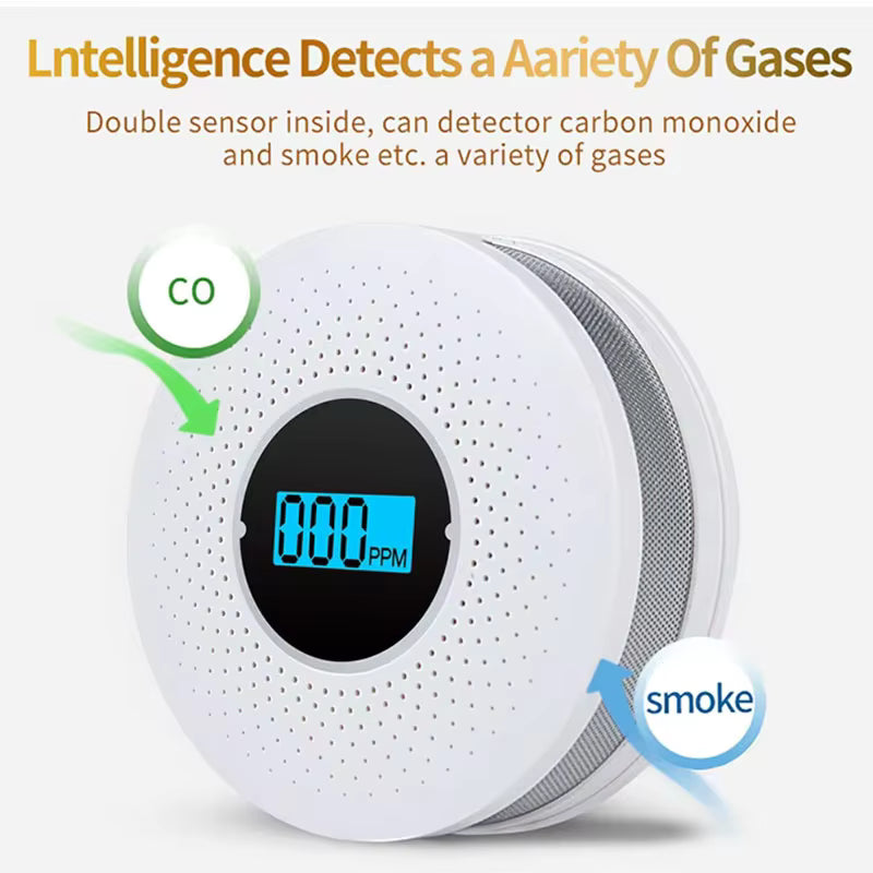 CARBON MONOXIDE ALARM CO And Smoke Detector Battery Alarm