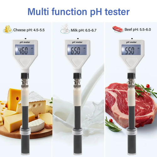 PH Meter Flat End Tip ATC Digital 0.00~14.00 High Accuracy