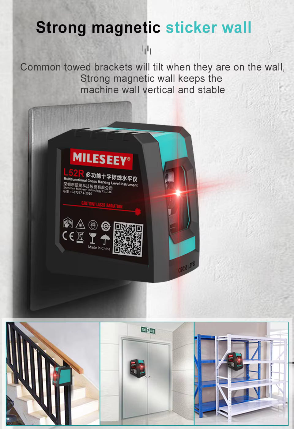 Laser line Level 2 line Cross Green Beam Horizontal Vertical Calibrator