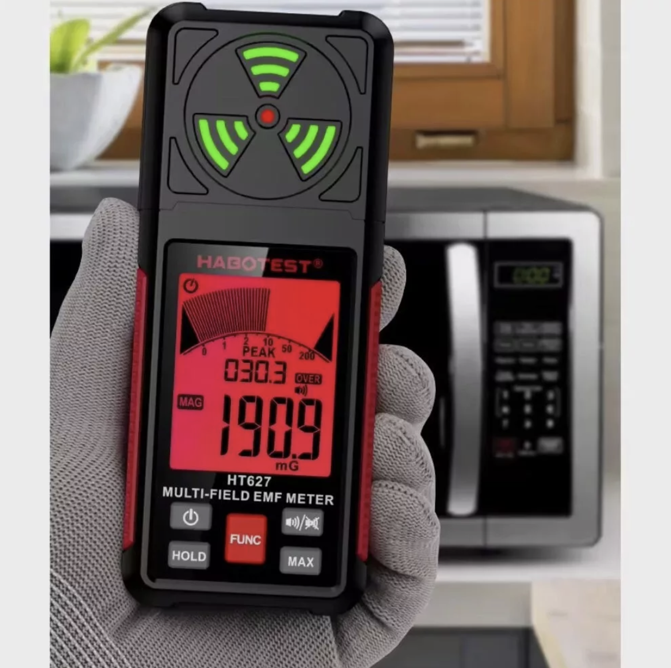 EMF Meter Electromagnetic Field RF Radiation Detector Meter Tester