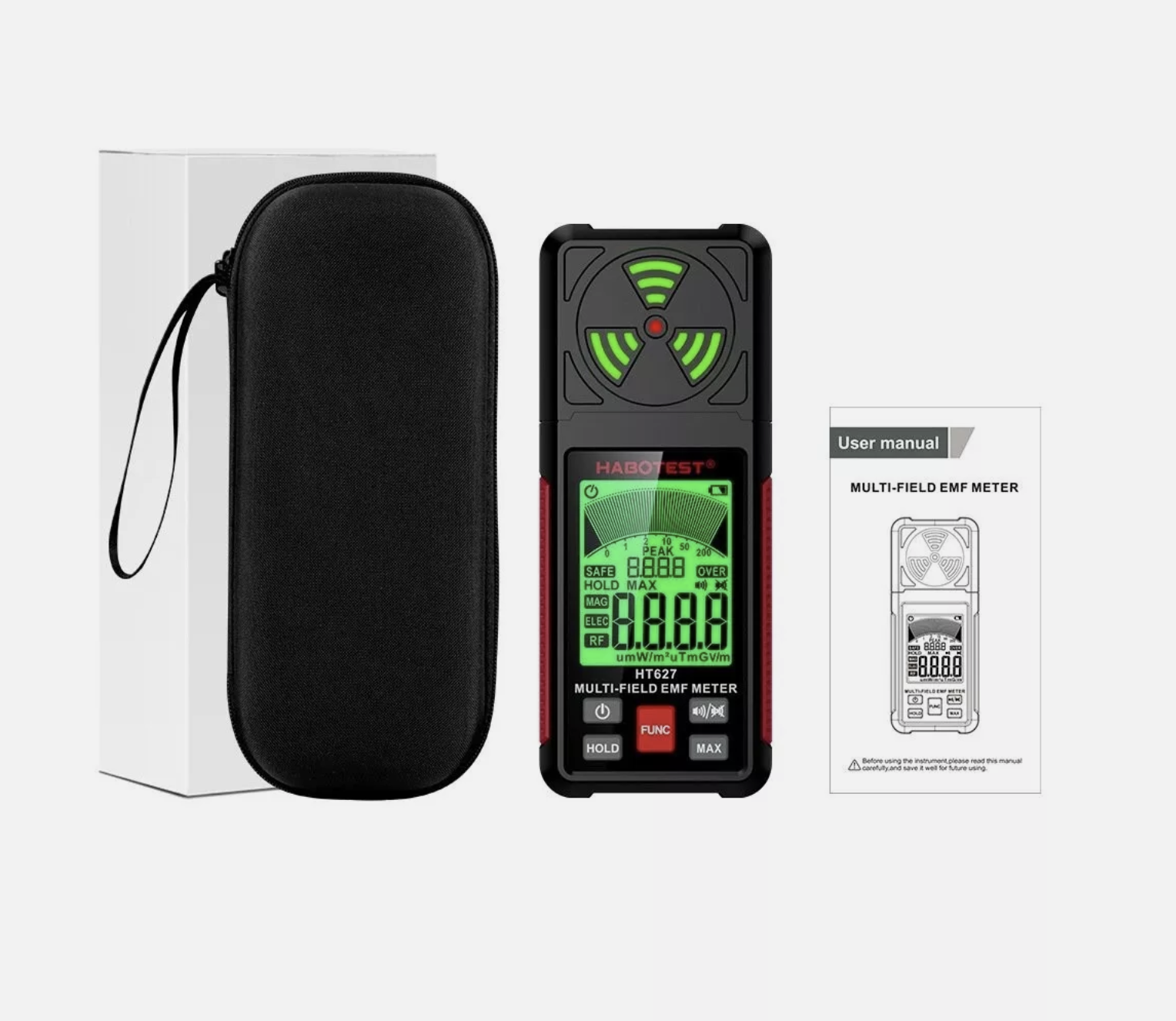 EMF Meter Electromagnetic Field RF Radiation Detector Meter Tester