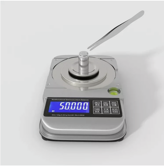 Scale Electronic Lab Balance 100g x 0.001g High Precision Analytical Weighing