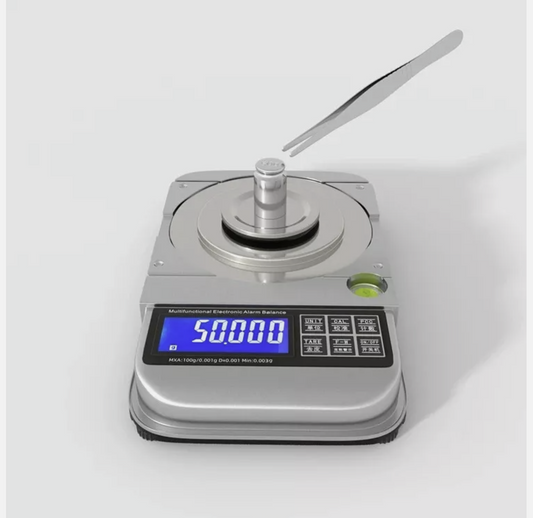 Scale Electronic Lab Balance 50g x 0.001g High Precision Analytical Weighing