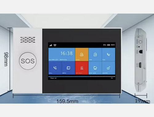 Wireless Home 4G Security Alarm System Smart WIFI Home Office Burglar Alarm DIY
