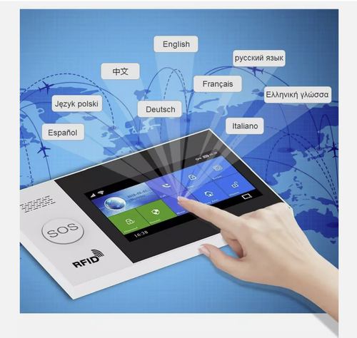 Wireless Home 4G Security Alarm System Smart WIFI Home Office Burglar Alarm DIY