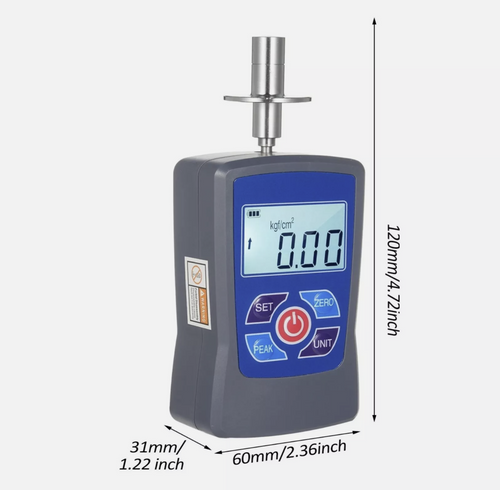 Fruit Hardness Tester Meter Digital Mini Fruit Penetrometer Durometer 0.4 to 30 Kgf/cm²  GY-M30