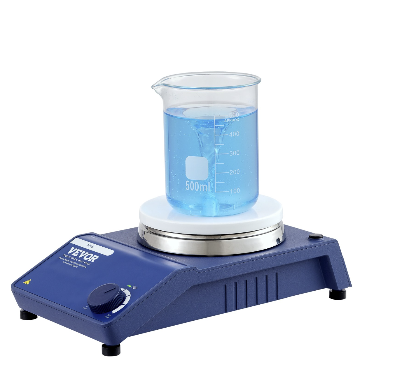Vevor Magnetic Stirrer Stir Plate Kit – 0–1500 RPM Adjustable Speed, Max 22L Capacity MS-S