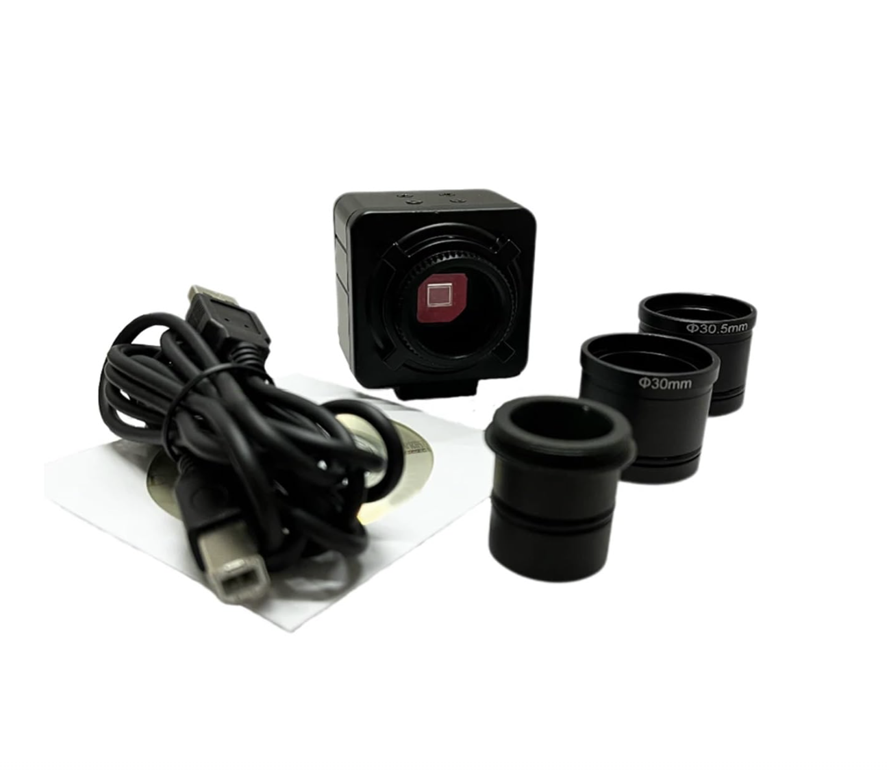 5MP USB Microscope Camera Digital Eyepiece for Mono, Bino & Trinocular