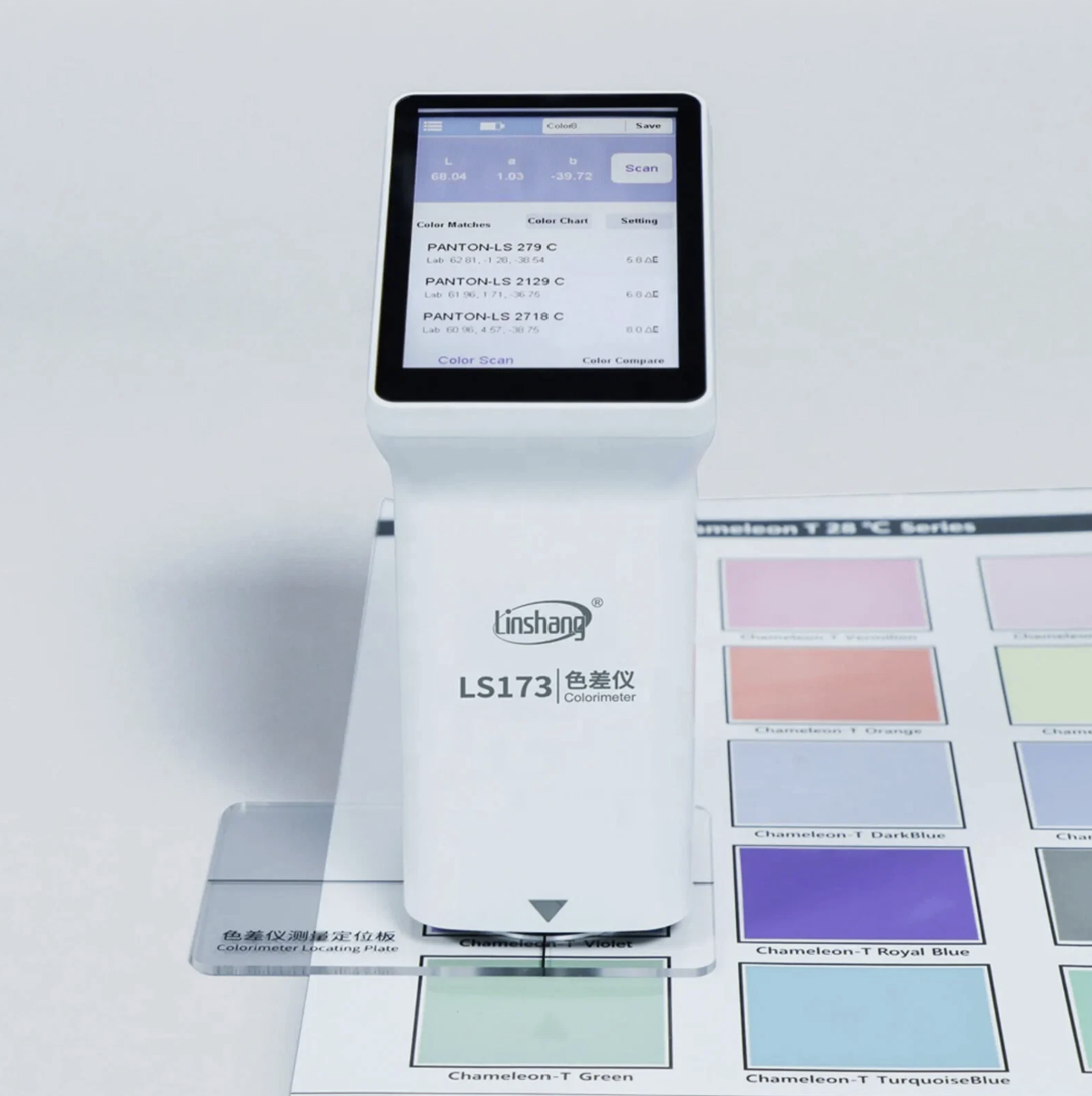 Color Meter Colour Difference Analyzer Colourimeter Tester Checking LS173