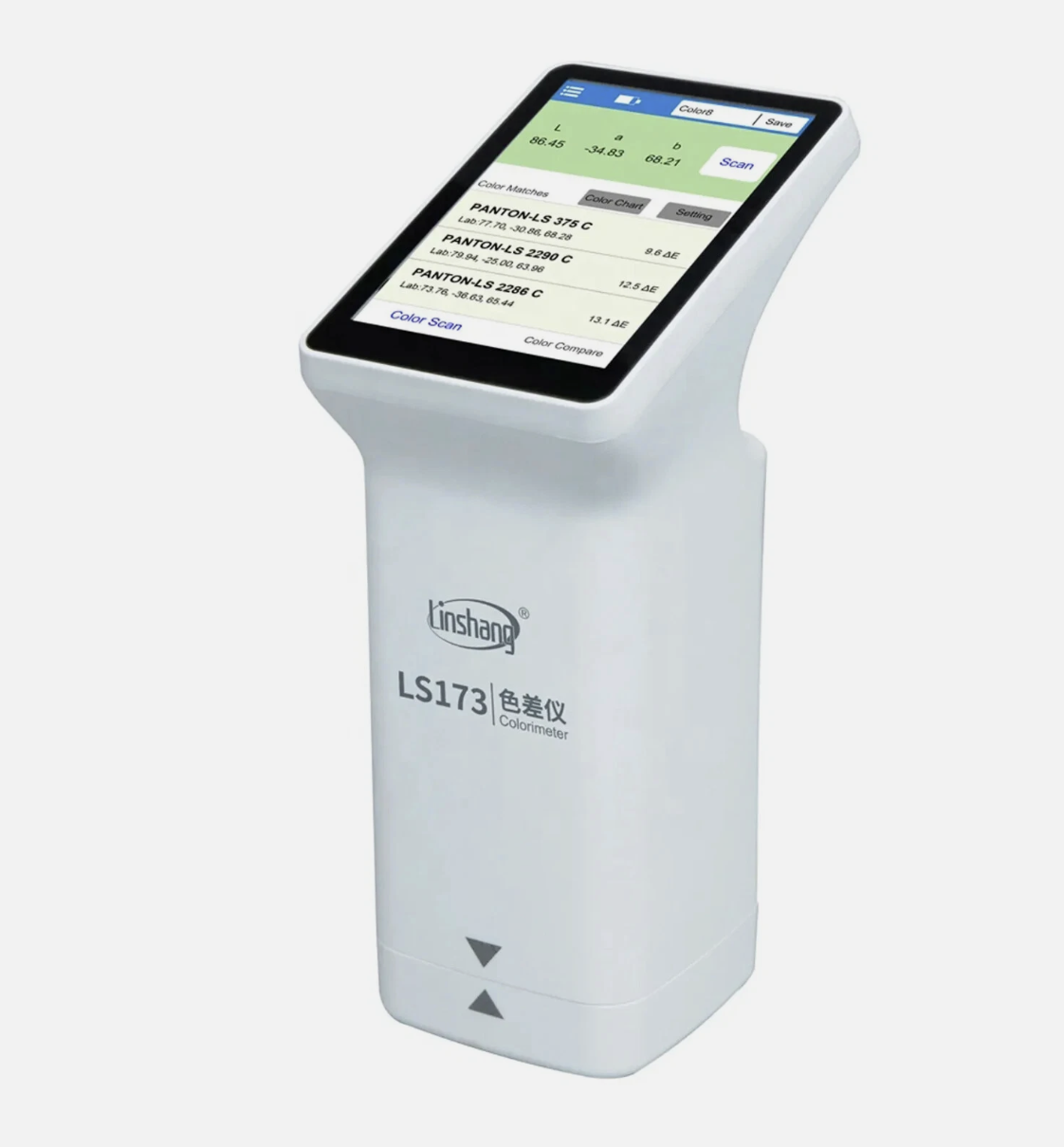 Color Meter Colour Difference Analyzer Colourimeter Tester Checking LS173