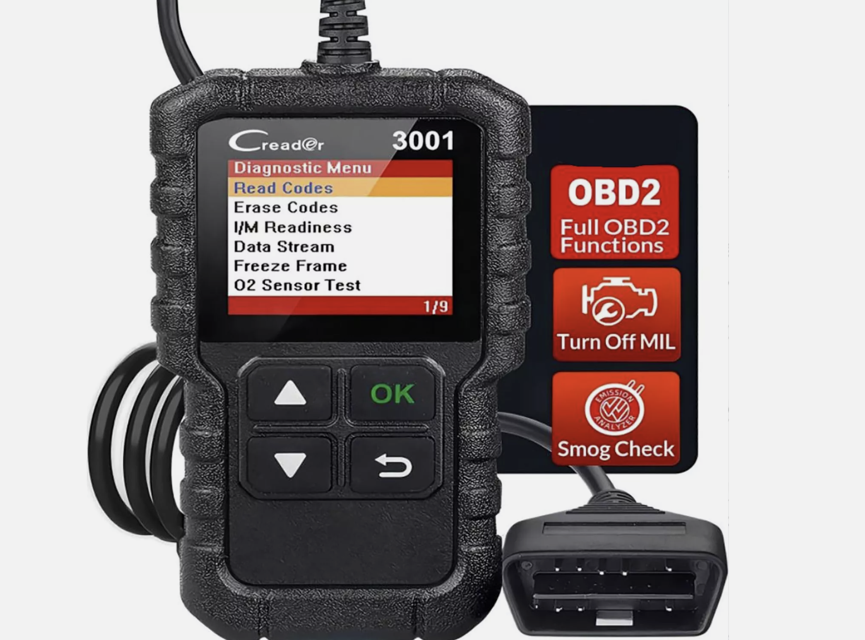 LAUNCH OBD2 EOBD Car Fault Code Reader Scanner Auto Engine Diagnostic