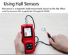 Digital Tesla Meter Gaussmeter Gauss Meter Magnetic Detection 0~3000mT/kGs Surface Magnetic Strength Gaussian Meter with Data Storage Calibration