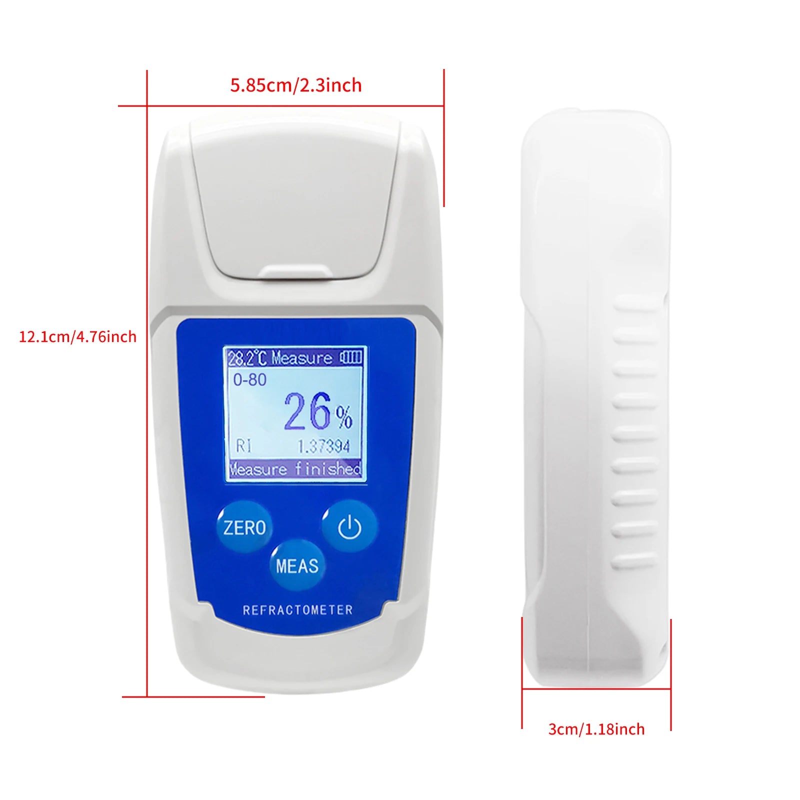 Refractometer Alcohol 0‑80% Digital High Accuracy Tester Meter