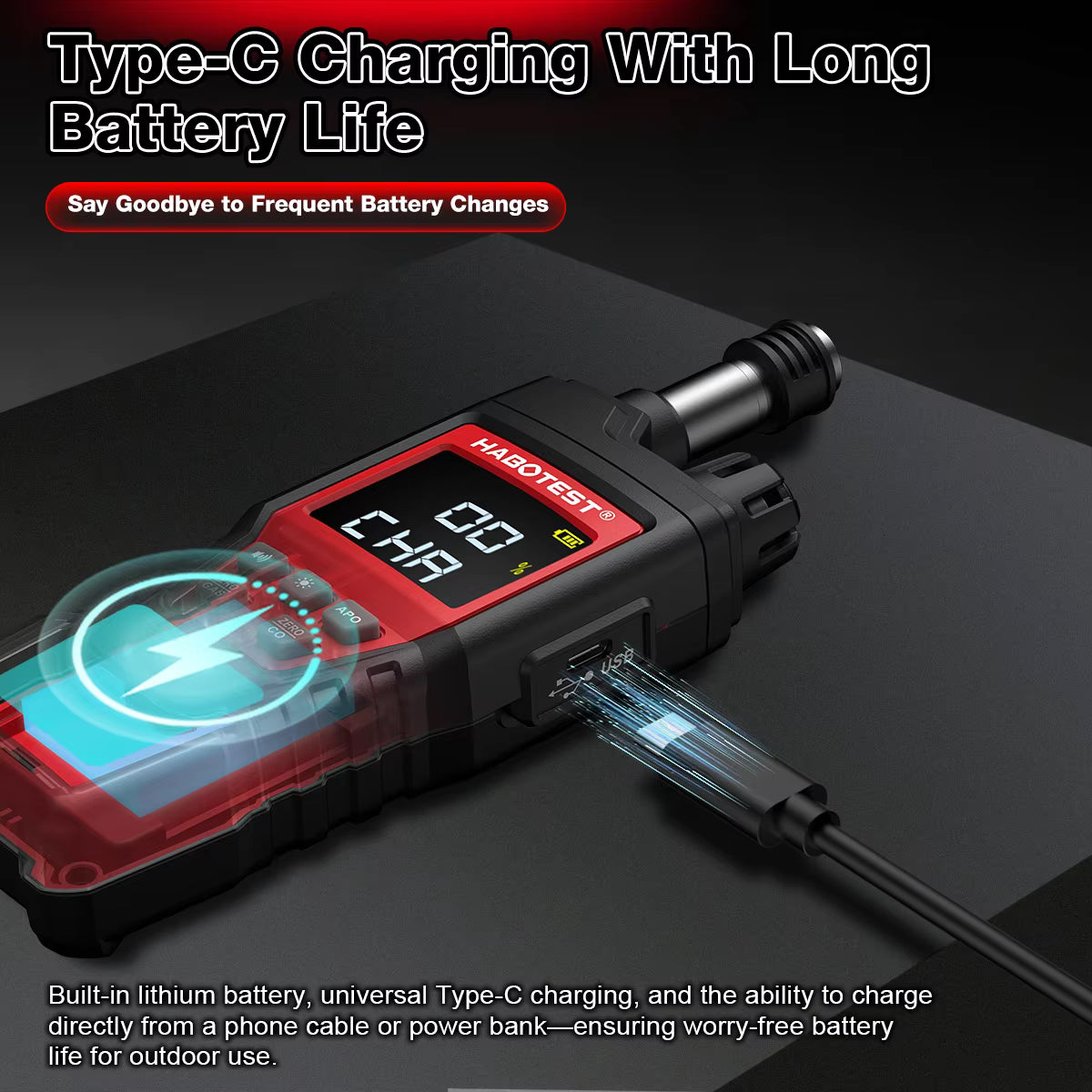 Carbon Monoxide CO & Combustible Flammable Gas Meter 2 in 1 Detector 0-999ppm