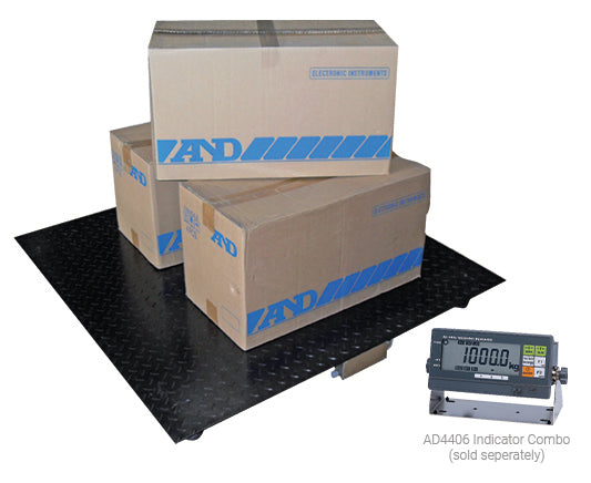 Pallet Scales 1.2 x 1.2m & Display ELP-1200 Series Low Profile for Dry Areas