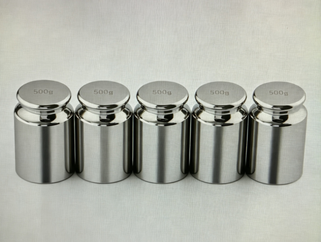 Calibration Weight 500g x 5 Precision Chrome Plated Steel for Balance Scales