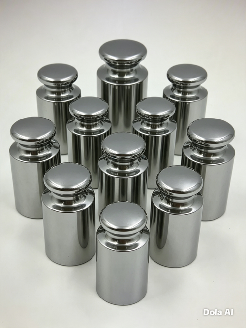 Calibration Weight 500g x 11 Precision Chrome Plated Steel for Balance Scales