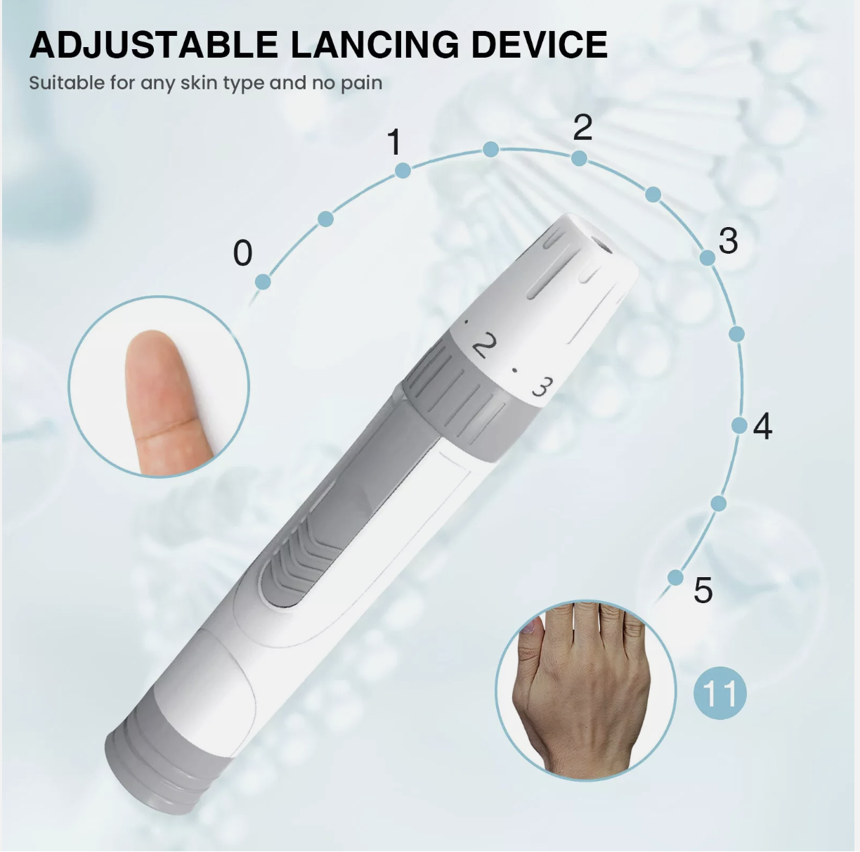 Cholesterol & Uric Acid Meter 2-in-1  with Test Strips & Lancets