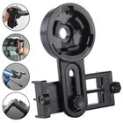 Microscope Binocular Biological 5000X Magnification Phone Holding Bracket LED Light