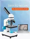 Microscope 2000X Student Biological Top & Bottom LED Illuminated