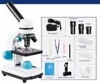 Microscope 2000X Student Biological Top & Bottom LED Illuminated