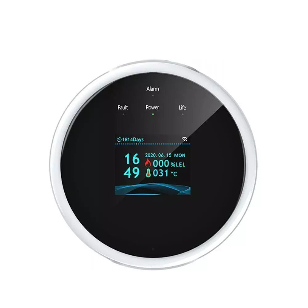 Gas Leak Detector for Home Kitchen with Smart House Alarm Sensor