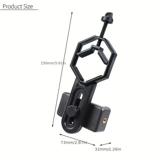Microscope Telescope Binoculars Phone Adapter Smartphone Scope Mount Holder