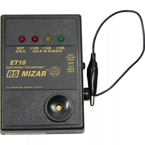 Electronic Gold and Platinum Tester 10k-14k-18K For Fake Gold Testing RS Mizar ET-18