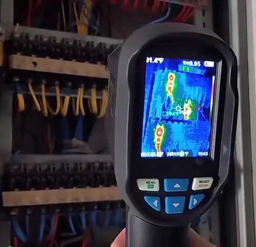 IR Infrared Thermal Imager 2.8 inch Display Handheld Digital 32x24 Thermography Camera HT-03